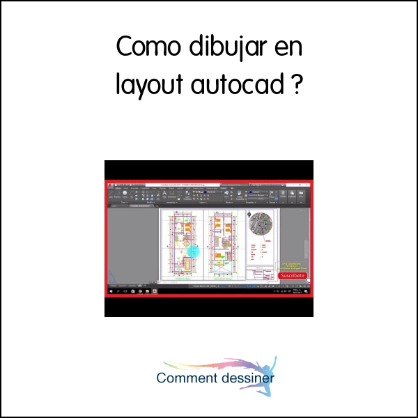 Como dibujar en layout autocad